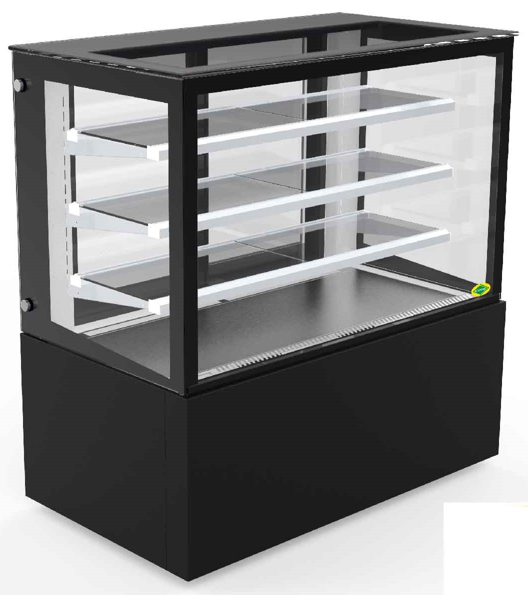 Cold Display with 2 Shelves & Bottom